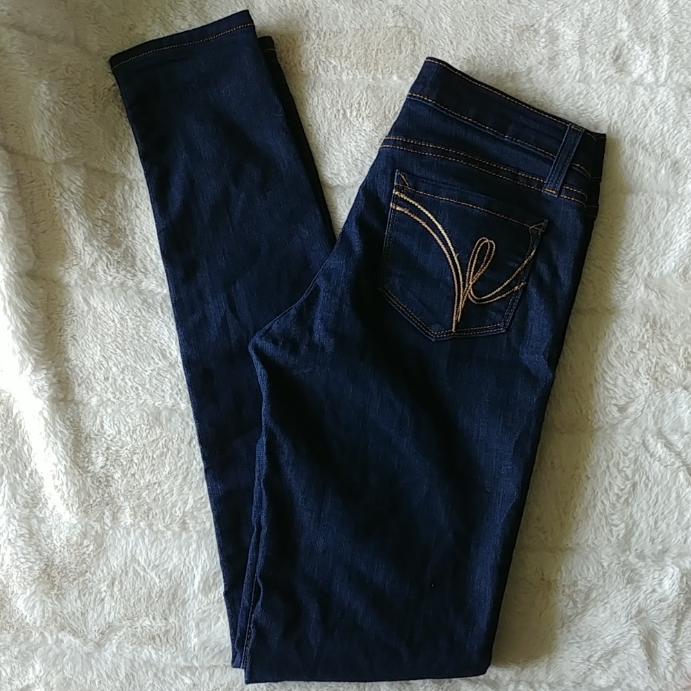 Aphrodite dark denim skinny jeans